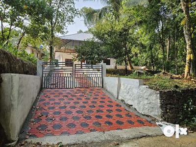 House with plot for sale Paika - Bharananganam road