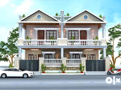 Independent duplex house with 3 bhk and car parking space