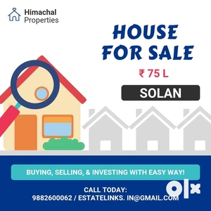 Independent House For Sale in Solan
