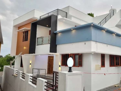 New Luxury Redbrick House 4Bhk Near Lncpe Karyavattom