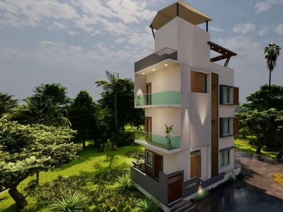 North face two bhk independent duplex villa with cc camera,lake view