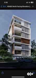 North facing 3bhk flat sale at Lowsans bay colony