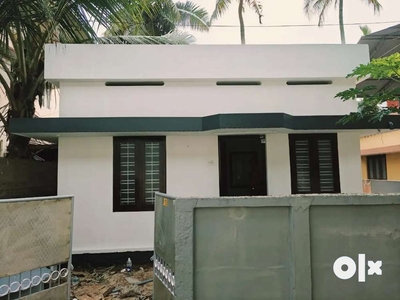 One storey house, 2bhk, complete work done. 100 m from NH 47