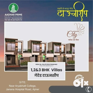 Sale for 1bhk villa in Apeksha City township Chachiyawas Ajmer