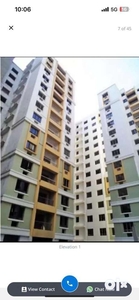 Spacious New 3 bhk south facing corner flat at Lake Town in complex