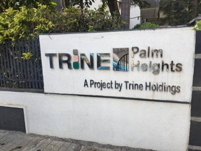 1127 sq ft 2 BHK 2T South facing Apartment for sale at Rs 81.00 lacs in Trine Holdings Palm Heights in Hennur, Bangalore