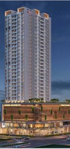 1150 sq ft 2 BHK 2T East facing Apartment for sale at Rs 1.14 crore in Cllaro Urban Grandeur Bldg 2 13th floor in Mira Road East, Mumbai