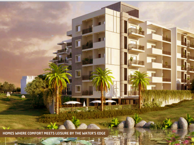 1190 sq ft 2 BHK 2T East facing Apartment for sale at Rs 91.50 lacs in Suraksha Springs 1th floor in Begur, Bangalore
