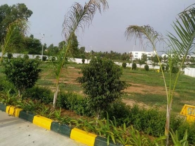 1200 sq ft East facing Plot for sale at Rs 28.80 lacs in Ashritha Alada Mara Approved residential plots for sale in Iggalur, Bangalore