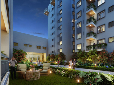 1305 sq ft 2 BHK 2T Apartment for sale at Rs 95.00 lacs in Shriram Mystique in Yeshwantpur, Bangalore