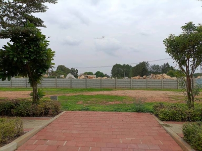 4000 sq ft East facing Plot for sale at Rs 43.96 lacs in M and M Krishna Greens Midlake in Doddaballapur, Bangalore