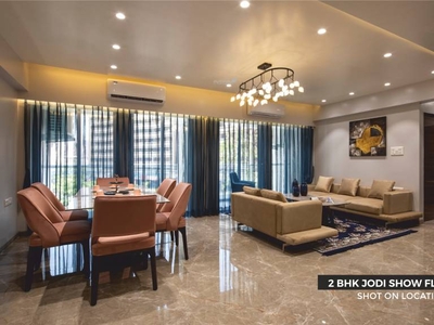 660 sq ft 2 BHK 3T Apartment for sale at Rs 63.36 lacs in SB Blu Pearl in Virar, Mumbai