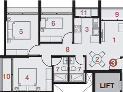 1BHK Apartment for Sale