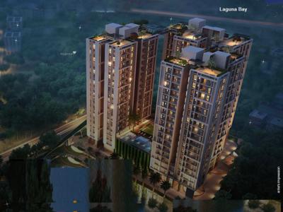 1445 sq ft 3 BHK 2T Apartment for sale at Rs 1.31 crore in Srijan Laguna Bay 13th floor in Topsia, Kolkata
