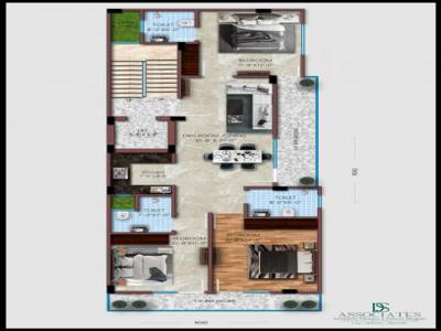 1337 sq ft 3 BHK 3T East facing Apartment for sale at Rs 75.00 lacs in Project in Chattarpur, Delhi