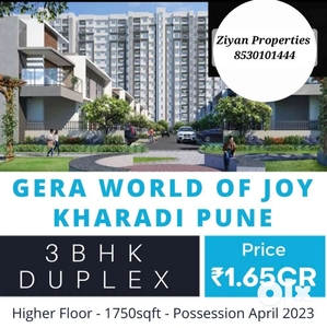 3bhk Duplex For Sell In Kharadi