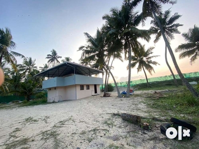 Beach front house in Andhakaranazhi Beach for sale or lease