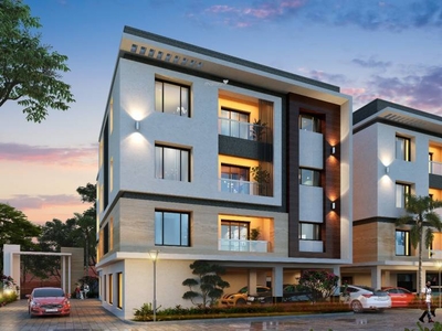 1095 sq ft 3 BHK Not Launched property Apartment for sale at Rs 1.15 crore in Bluemoon Bluemoon Tapas in Velachery, Chennai