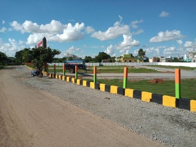 1100 sq ft NorthEast facing Plot for sale at Rs 24.20 lacs in CMDA Approved Plot For Sale At Thiruninravur With Bank Loan Available in Thiruninravur, Chennai