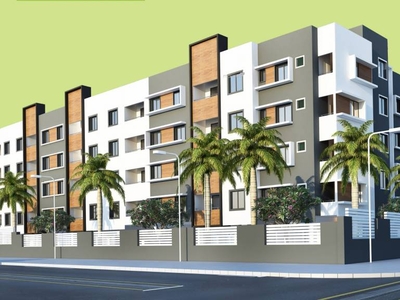 572 sq ft 2 BHK 2T Apartment for sale at Rs 22.59 lacs in Isha Anandham in Perungalathur, Chennai