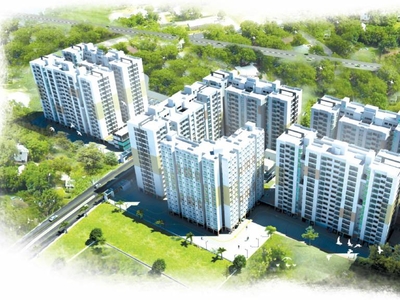594 sq ft 2 BHK Completed property Apartment for sale at Rs 34.45 lacs in Navins Starwood Towers 2 in Vengaivasal, Chennai