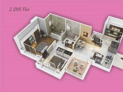 867 sq ft 2 BHK 2T Apartment for rent in GK Rose Mansion at Tathawade, Pune by Agent sanika properties