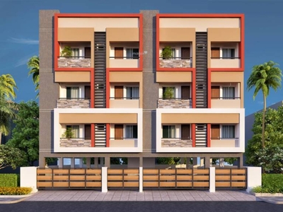 1060 sq ft 3 BHK Apartment for sale at Rs 61.48 lacs in Vishaka Sri Sai Varshini Flats in Nanmangalam, Chennai
