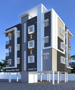 1110 sq ft 3 BHK Apartment for sale at Rs 50.01 lacs in V Square Shreyas Mini Town Block D7 in Avadi, Chennai