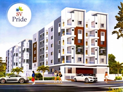 1141 sq ft 2 BHK Apartment for sale at Rs 55.91 lacs in S V Projects in Gajularamaram, Hyderabad