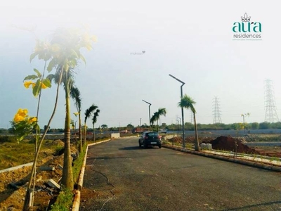 1180 sq ft North facing Plot for sale at Rs 28.50 lacs in VIP Aura Residences in Thirumazhisai, Chennai