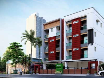 1363 sq ft 3 BHK Under Construction property Apartment for sale at Rs 1.02 crore in Green Banyan in Madipakkam, Chennai