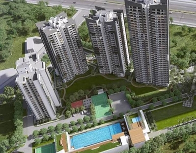 1366 sq ft 2 BHK 2T East facing Apartment for sale at Rs 2.10 crore in Godrej Meridien in Sector 106, Gurgaon