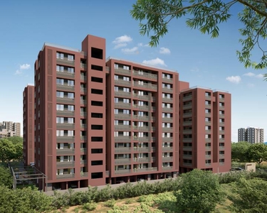 1503 sq ft 2 BHK Apartment for sale at Rs 60.74 lacs in Elite Elite Mercury in Tragad, Ahmedabad