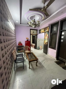 2 bhk front side flat with lift and car parking in indirapuram