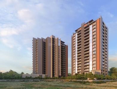2144 sq ft 3 BHK 1T SouthWest facing Apartment for sale at Rs 1.70 crore in Shafalya Vertis in Thaltej, Ahmedabad