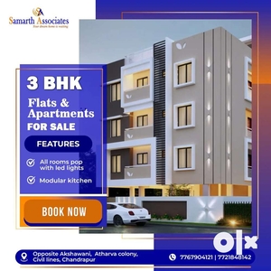 3-Bhk luxurious flats at Civil line area akashwani