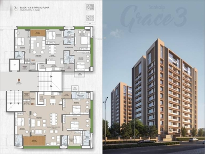 6128 sq ft 5 BHK 2T East facing BuilderFloor for sale at Rs 4.59 crore in Sankalp Grace 3 in Thaltej, Ahmedabad