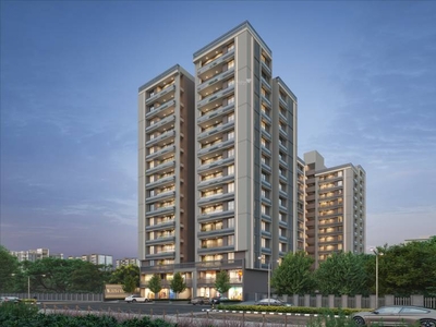 616 sq ft 2 BHK Apartment for sale at Rs 55.16 lacs in Trinity Sky in Bopal, Ahmedabad