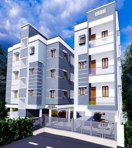 752 sq ft 2 BHK Completed property Apartment for sale at Rs 46.62 lacs in Shrii Srinidhi Apartments in Gowrivakkam, Chennai