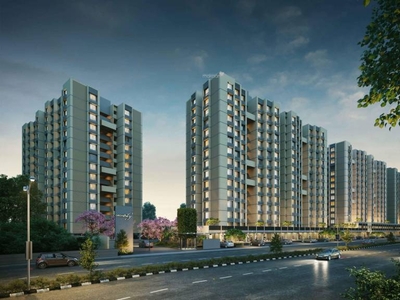 789 sq ft 3 BHK Under Construction property Apartment for sale at Rs 75.00 lacs in GSG Abode Orchid Sky in Shela, Ahmedabad