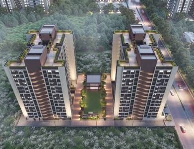 843 sq ft 3 BHK Apartment for sale at Rs 72.16 lacs in Finiza Marvella in Shela, Ahmedabad