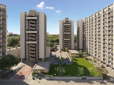 880 sq ft 2 BHK Under Construction property Apartment for sale at Rs 46.50 lacs in Sunbird Sun Rising Homes in Gota, Ahmedabad