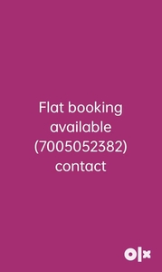 Flat sale available for booking