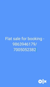 Flat sale for booking -
