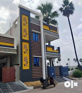 G+1 4bhk house in gated community with loan facility available @65L