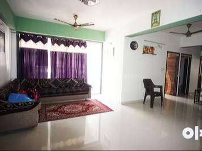 on road 2BHK semi furnished flat for sell at Civil Lines