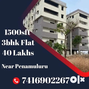 Penamaluru 3bhk Flats for sale