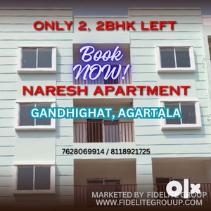 Premium 2BHK flat at Ghandhighat in ready to move condition.