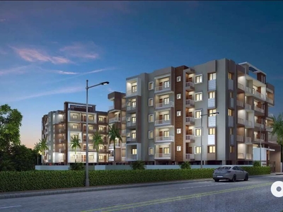 under construction 2'3bhk luxury flat with society