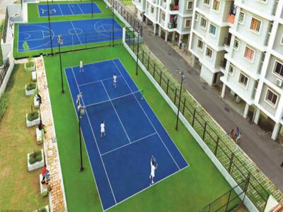 1052 sq ft 2 BHK 1T Apartment for sale at Rs 38.00 lacs in Srijan Greenfield City Classic in Behala, Kolkata